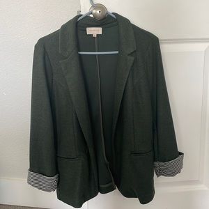 Hunter green blazer